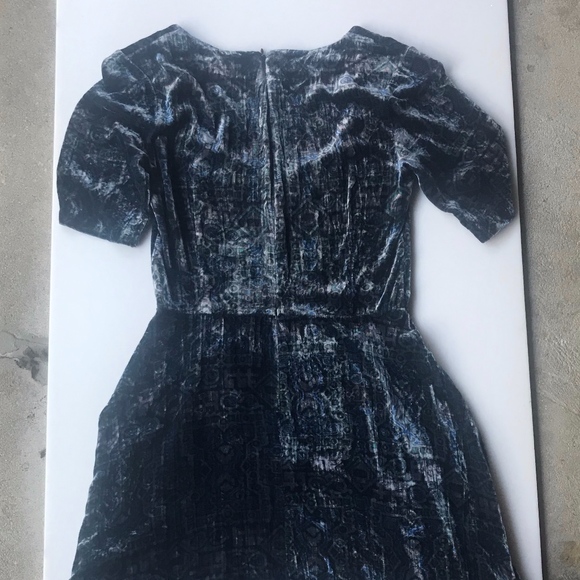 For Love and Lemons Patterned Velvet Dress - Picture 3 of 5